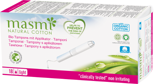Bio Tampons Light Applikator Masmi
