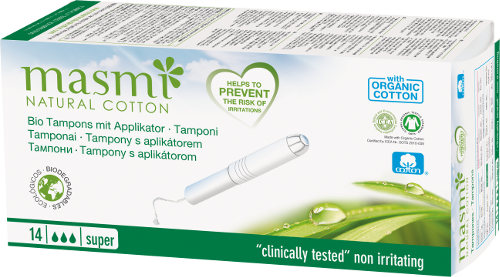Bio Tampons Super Applikator Masmi