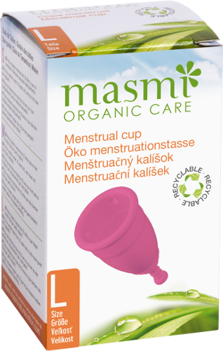 Öko Menstruationstasse L Masmi